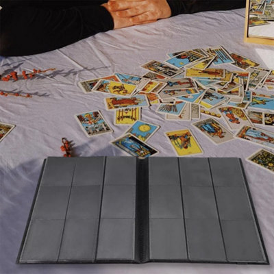 Trading Cards Album Folder 360 Pockets Card Binder Holder Game Card Sleeves  Case