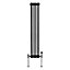 Traditional 2 Column Radiator - 1500 x 202 mm - Black