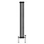 Traditional 2 Column Radiator - 1800 x 202 mm - Black