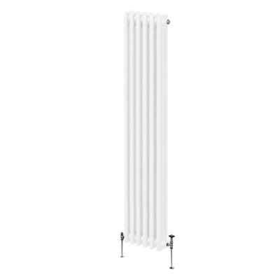 Traditional 3 Column Radiator - 1800 x 292 mm - White