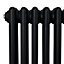Traditional 3 Column Radiator - 300 x 1192 mm - Black