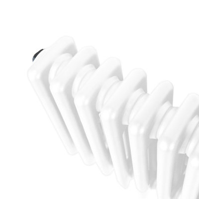 Buy Traditional 3 Column Radiator - 600 x 1462 mm - White at B&Q