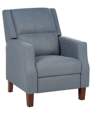 Traditional Armchair Dark Blue EGERSUND