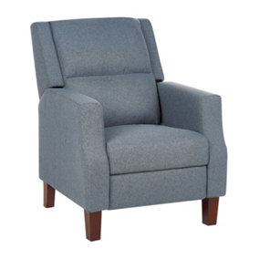 Traditional Armchair Dark Blue EGERSUND