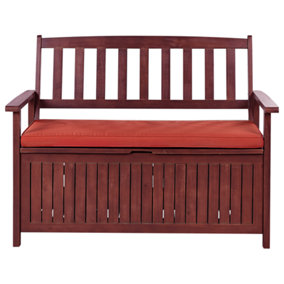Traditional Bench Wood 120 Red SOVANA