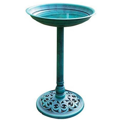 Traditional Bird Feeder Bird Bath - Free Standing Wild Bird Hotel Garden Outdoor Ornaments