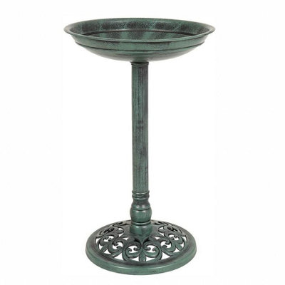 Traditional Bird Feeder Bird Bath - Free Standing Wild Bird Hotel Garden Outdoor Ornaments - 4