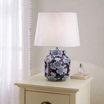 Floral shop bedside lamp