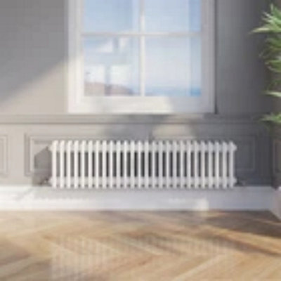 Traditional Colosseum Horizontal Triple Bar Column Radiator 300x1190mm ...