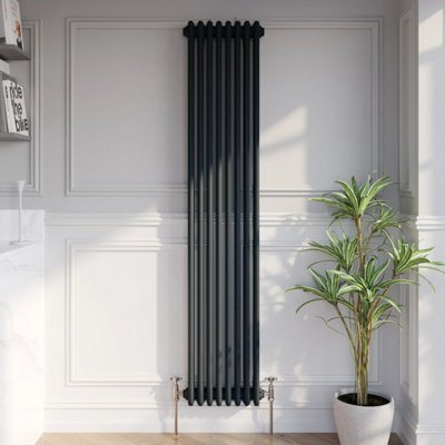 Traditional Colosseum Vertical Triple Bar Column Radiator 1800x380mm ...