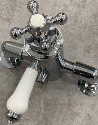 Traditional Dual Control Thermostatic Concealed Shower Mixer Valve ...