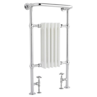 Traditional English Devon Cast Iron Bathroom Radiator (5972)