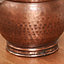 Traditional Fireside Antique Style Hammered Copper Coal, Log Storage and Kindling Bucket