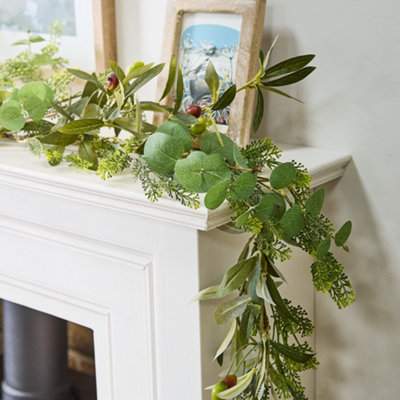 Traditional Floral Home Decor Table Summer Spring Garland 180cm