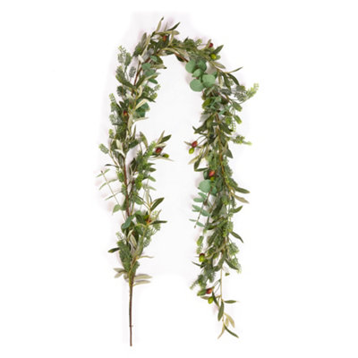 Traditional Floral Home Decor Table Summer Spring Garland 180cm