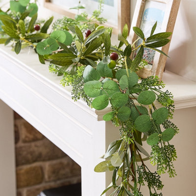 Traditional Floral Home Decor Table Summer Spring Garland 180cm