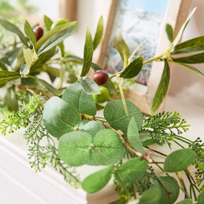 Traditional Floral Home Decor Table Summer Spring Garland 180cm
