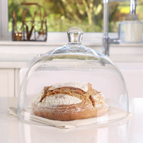 Traditional Glass Cake Dome Cloche, Celebration Cake Stand Gift Idea
