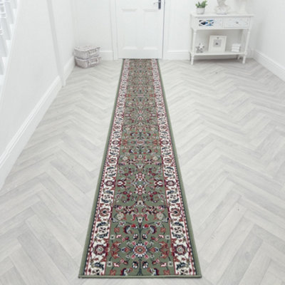 Traditional Hallway Runner Rug - Soft, Comfortable & Durable Carpet for ...
