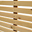 Traditional Lap 3ft Wooden Fence panel for Garden and Patio Landscaping 1.8m W x 0.9m H
