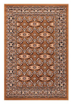 Traditional Poly Esta Gold Rug by Rug Style-120cm X 160cm