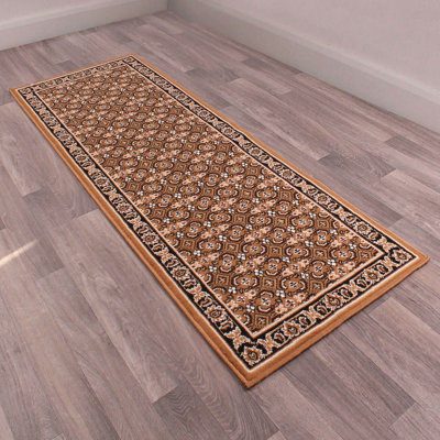 Traditional Poly Esta Gold Rug by Rug Style-120cm X 160cm