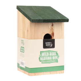 Traditional Small Wild Bird Nesting Box