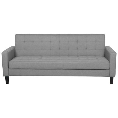 Traditional Sofa Bed VEHKOO Light Grey