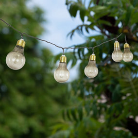 Traditional Solar Powered Outdoor Garden LED String Lights Decoration
