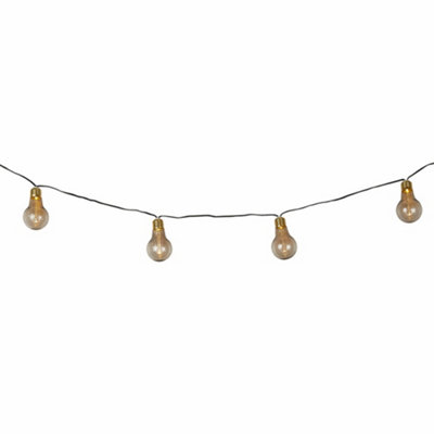 Traditional Solar Powered Outdoor Garden LED String Lights Decoration