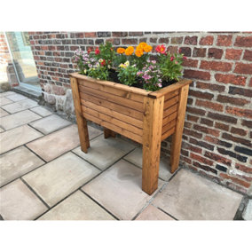 Traditional Somerford Deep Root Large Wooden Planter