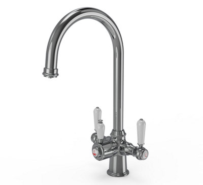Traditional Style 3 in 1 Instant Boiling Water Tap, 2.4L Boiler Unit ...