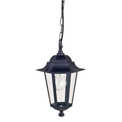 Traditional Style Outdoor Hanging Chain Light IP44 Rated E27 Lantern