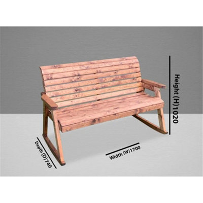 Traditional Three Seater Rocker