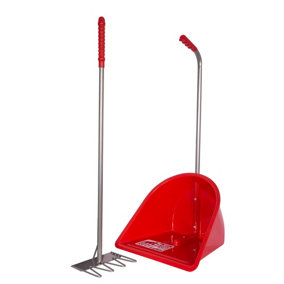 Traditional Tidee™ with Rake / Red