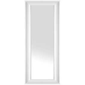 Traditional Wall Mirror 141 White LUNEL