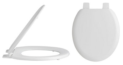 Traditional Wooden Bottom Fix with Plastic Hinges - White Price Comparisons | Compare The Build