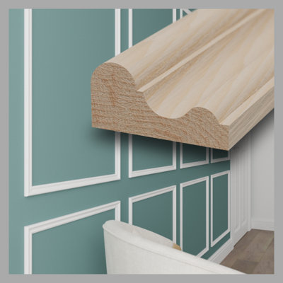 Traditonal wall panel beading  (6x 4.2m lengths) FREE DELIVERY