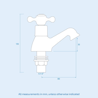 Trafford Victorian Basin Taps & Bath Shower Mixer Tap Chrome - 6