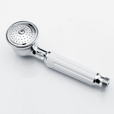 Trafford Victorian Bath Shower Mixer & Basin Mono Mixer Tap Chrome - 3