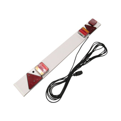 Trailer Light Board 4ft 6 Inch Wide With 6m Cable And Fog Lamp