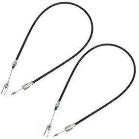 Trailer Brake Cable Knott Detachable Clevis End 1600mm / 1840mm BC08