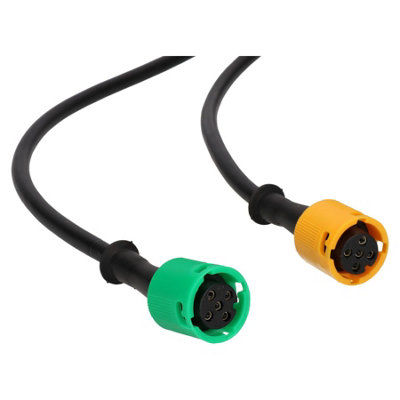 TOVOP 7865L 7-Way Round Pin Tractor Plug Tester – Trailer Circuit Tester For Turn, Brake, Hazard, Tail, And ABS Lights