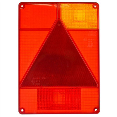 Pair Of Replacement Trailer Light Lenses For Ifor Williams & Indespension - Model TR181/TR196