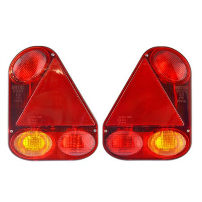 Trailer Lights Radex Right & Left for Ifor Williams Indespension Lamp