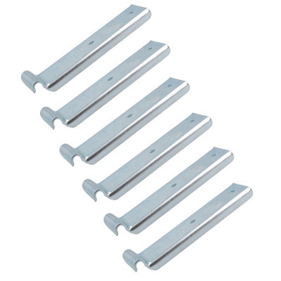 Trailer Long Retaining Hook Over Centre Latch 126mm x R3.5 280kg ...