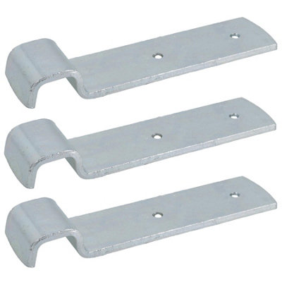 Trailer Long Retaining Hook Over Centre Latch 143mm x 35mm 609kg Capacity 3pc