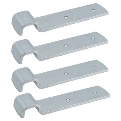 Trailer Long Retaining Hook Over Centre Latch 143mm x 35mm 609kg Capacity 4pc