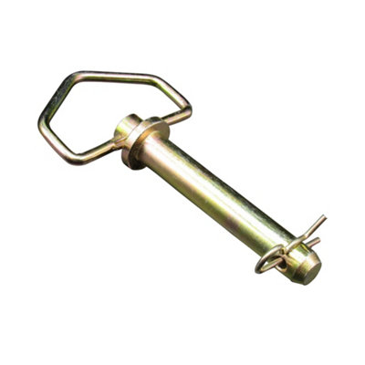 Trailer Towing Hitch Pin 3/4" x 3 7/8" with Linchpin & Chain (19MM x 99MM)