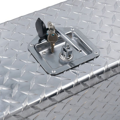 thumbnail image 2 of AB Tools Lockable Aluminum Truck Trailer Tool Box - Small 25x9x9 Inches, Weatherproof Storage 2 of 6